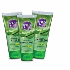 3X BoroPlus Gel d'Aloe Vera - 100% Bio pour la Peau et les Cheveux - 150 ml...