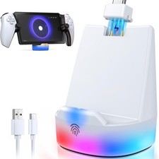 Magnetic Charging Dock for PS Portal with RGB Light Modes