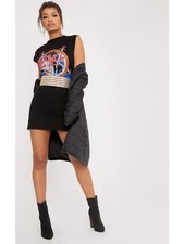 Slayer Sleeveless Black Dress Pretty Little Thing Size 12