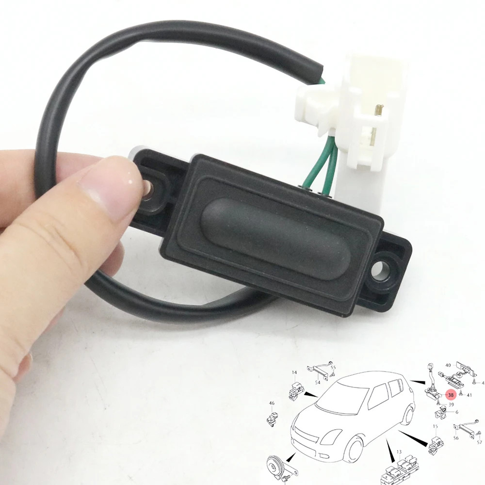 Rear Trunk Tailgate Release Opening Control Switch For Suzuki SX4