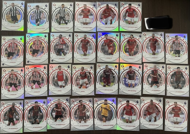 2025-26 Topps Pristine Premier League Lot of 60 REFRACTORS. See pics ⚽️ 🥅
