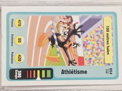 Carte à collectionner Looney Tunes Athlétisme 100 mètres numéro 054 - Photo 1/4