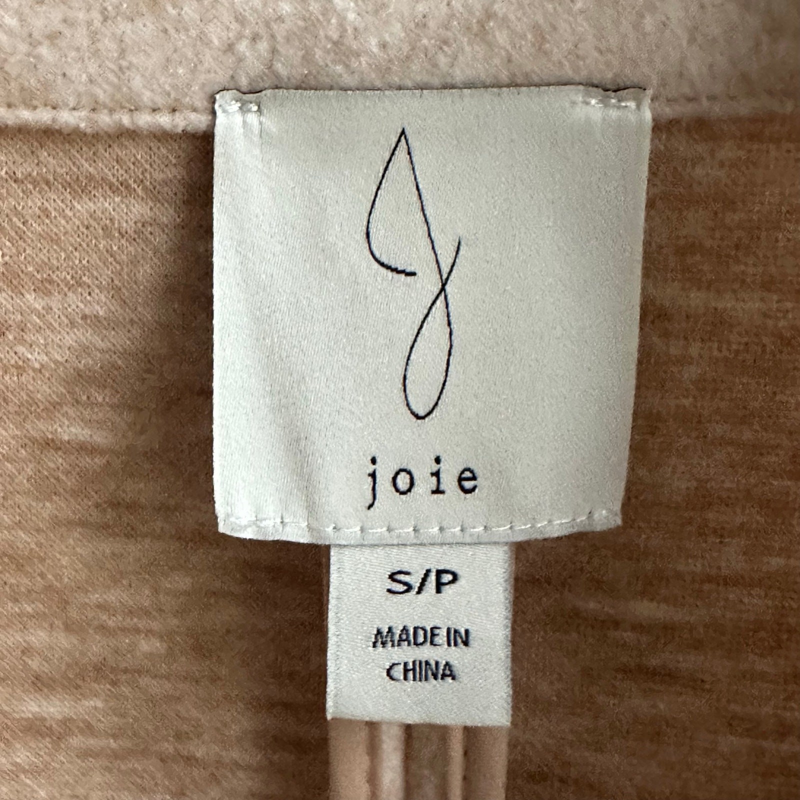 Joie Single Breasted Jacket Beige - image 7