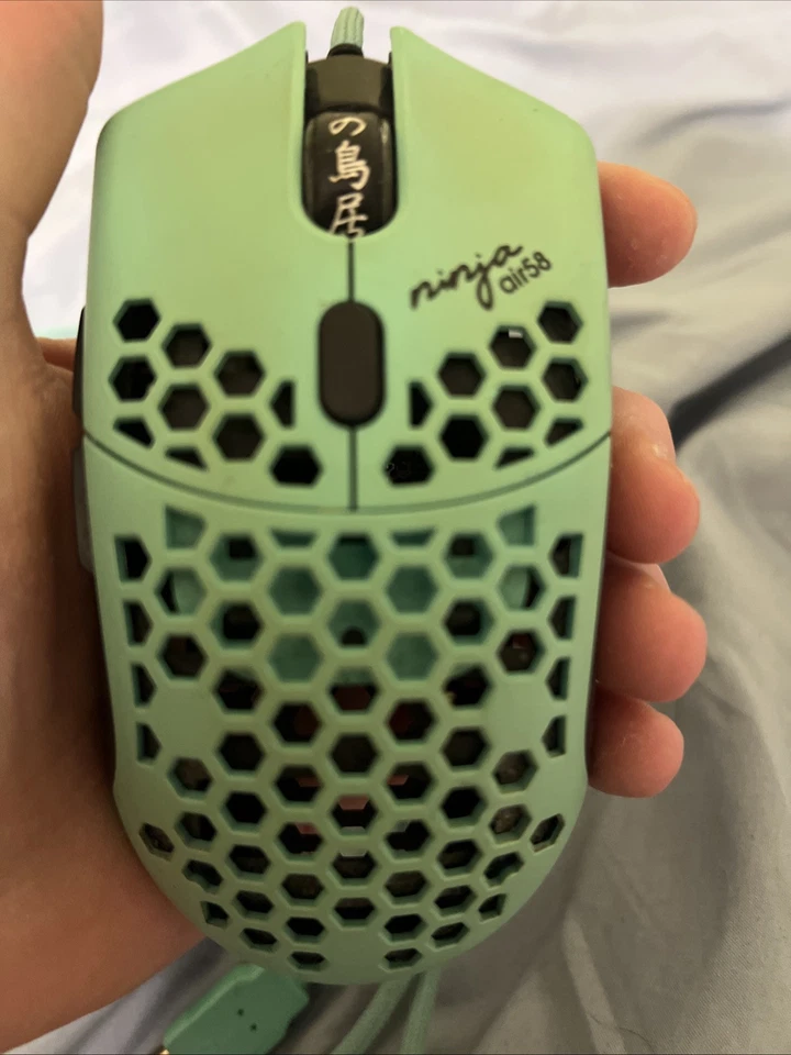 Ratón para Juegos FinalMouse Ninja Air58 Azul Flor de Cerezo - Perfecto Estado Foto 2 de 2