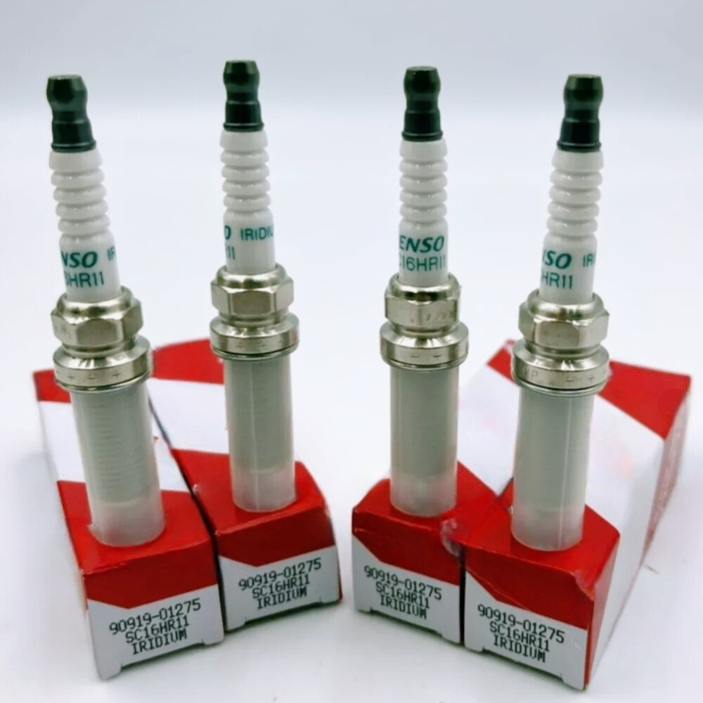 4PCS OEM Denso Iridium Spark Plugs 90919-01275 For SCION LEXUS CT200H USA