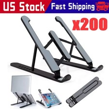 1 300 Portable Laptop Stand Adjustable Foldable Notebook Tablet Holder Desk Lot