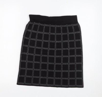 Womens UK Size S Kenar Straight & Pencil Knit Skirt