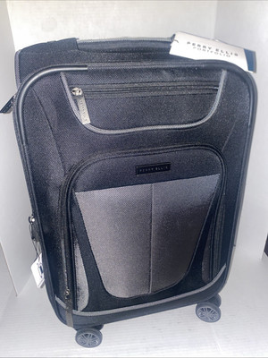 Perry Ellis portfolio luggage carry-on 20” Suitcase New