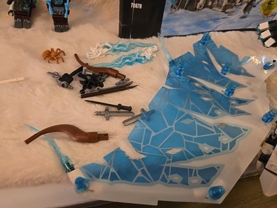 chisaページ LEGO Ninjago Castle of Forsaken Emperor + Akita 70678 90% Complete