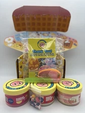 Peachybbies Rise N’ Shine PACK 3 Slimes, Thank You Bag, Gift Box, NWT Exclusive