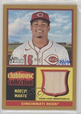 2025 Topps Heritage Clubhouse Collection Relic Gold 78/99 Noelvi Marte nd3