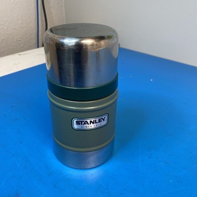 STANLEY FOOD JAR 17 OUNCE STAINLESS STEEL CLASSIC GREEN FINISH NEW