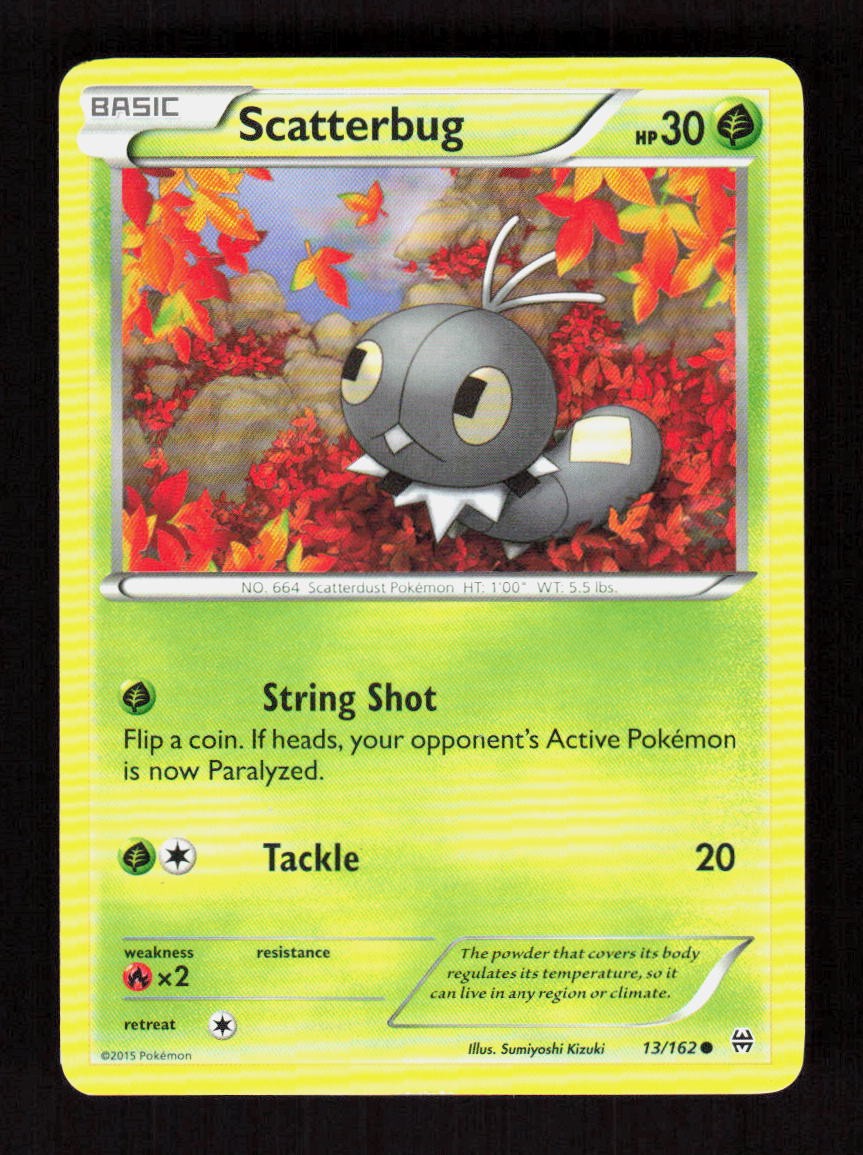 Scatterbug 13/162 XY - BREAKthrough Common NM