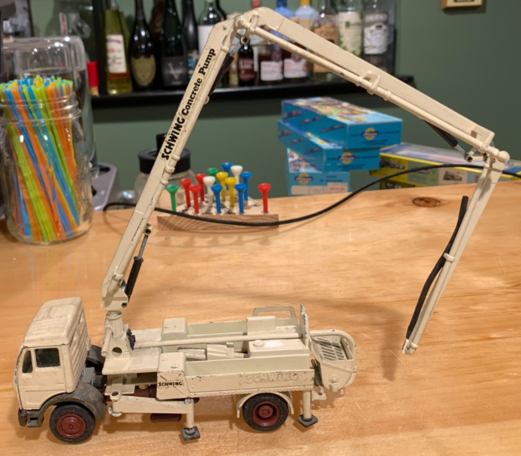1/50 NZG Camion Pompe Beton Automotrice Schwing Bpl 600Hd Kvm 23 Ref 170 1980 EUR 30,00 - FR