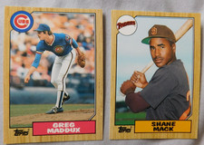 1987 Topps Traded #1-132 Baseball Card Pick one