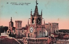 84 AVIGNON LA TOUR JACQUEMART ET LE PALAIS DES PAPES