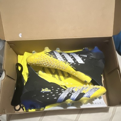 adidas Predator Freak+ FG Wolverine X-Men Soccer Cleats Yellow/Black US 12