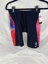 United States Olympic Team Jammers Mens 32 M USA Olympics Swim Nike Hydrastrong