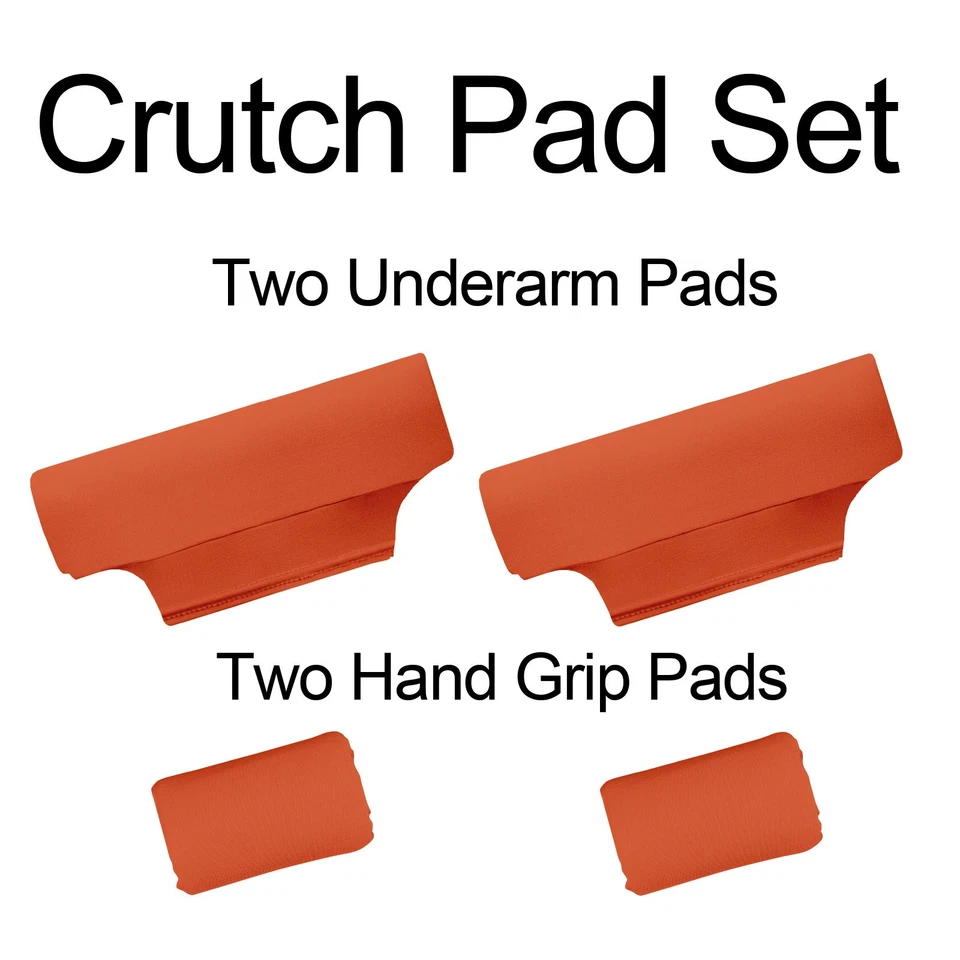 Underarm Crutch's Pad and Hand Grip Covers Universal Forearm Handle Padded - Image 3 of 4