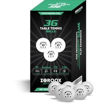 High-Performance 3-Star Table Tennis Balls - Pack of 9, 18, 36 or 72 Oran...