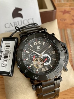 Carucci Herren Automatik Armbanduhr Limited Edition mit Box Markenuhrwerk -40 %