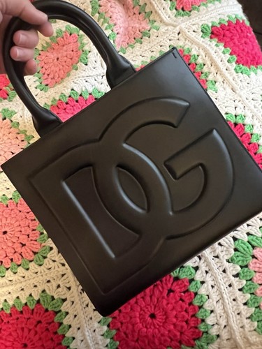Dolce & Gabbana Calfskin DG Daily Shopper Tote in Black $2K
