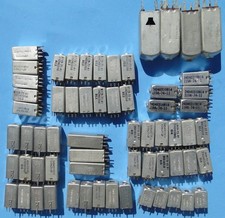 Lot of 63 NOS Vintage IF Can Transformers Radio Television Repair, see photos.