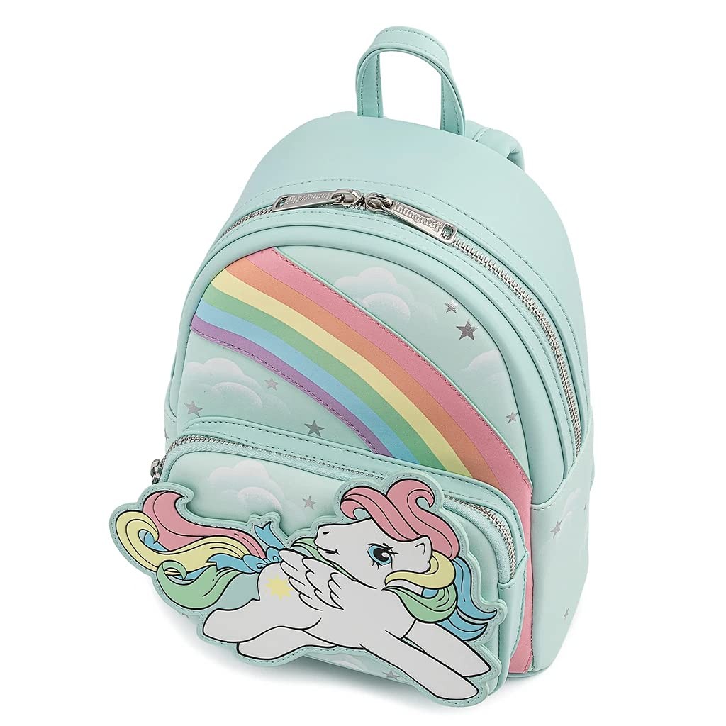 Mini zaino My Little Pony Rainbow azzurro arcobaleno