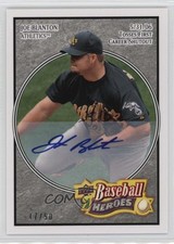 2008 Upper Deck Baseball Heroes Charcoal Auto /50 Joe Blanton #141 Auto s5j