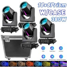 380W RGBW Moving Head Stage Lighting LED Spot Beam DMX Disco DJ Party GOBO Light
