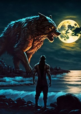 AUTHENTIC LOOSE COLLECTOR / SOLD OUT The CRYPT MEGA WEREWOLF