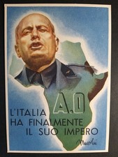 Africa Orientale. L'Italia ha finalmente il suo Impero. 42° Regg. Fant. Modena.