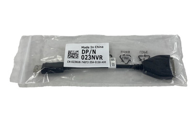 Luxshare-ICT DP/N 023NVR DisplayPort to DVI-D Adapter 9'' Black