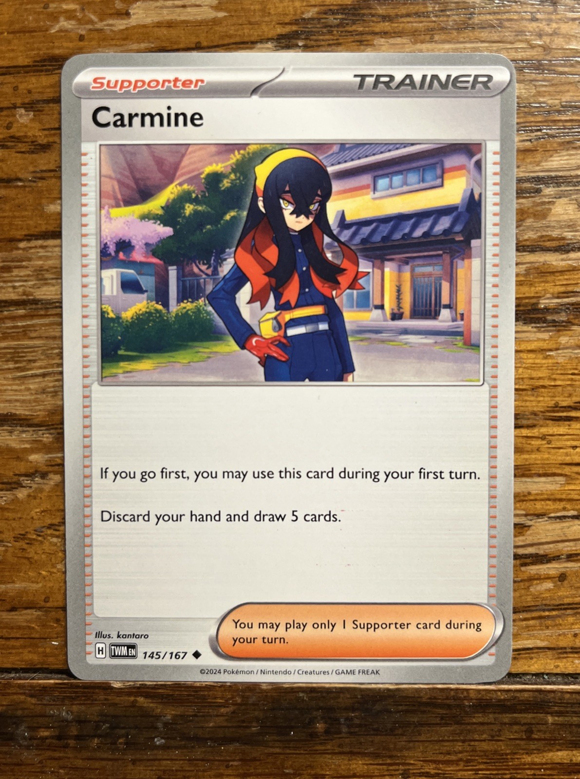 Carmine (Uncommon) SV: Prismatic Evolutions 103/131 NM