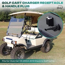 Drive-up 48V Golf Cart Charger Receptacle Charger Plug for Club Car DS Model