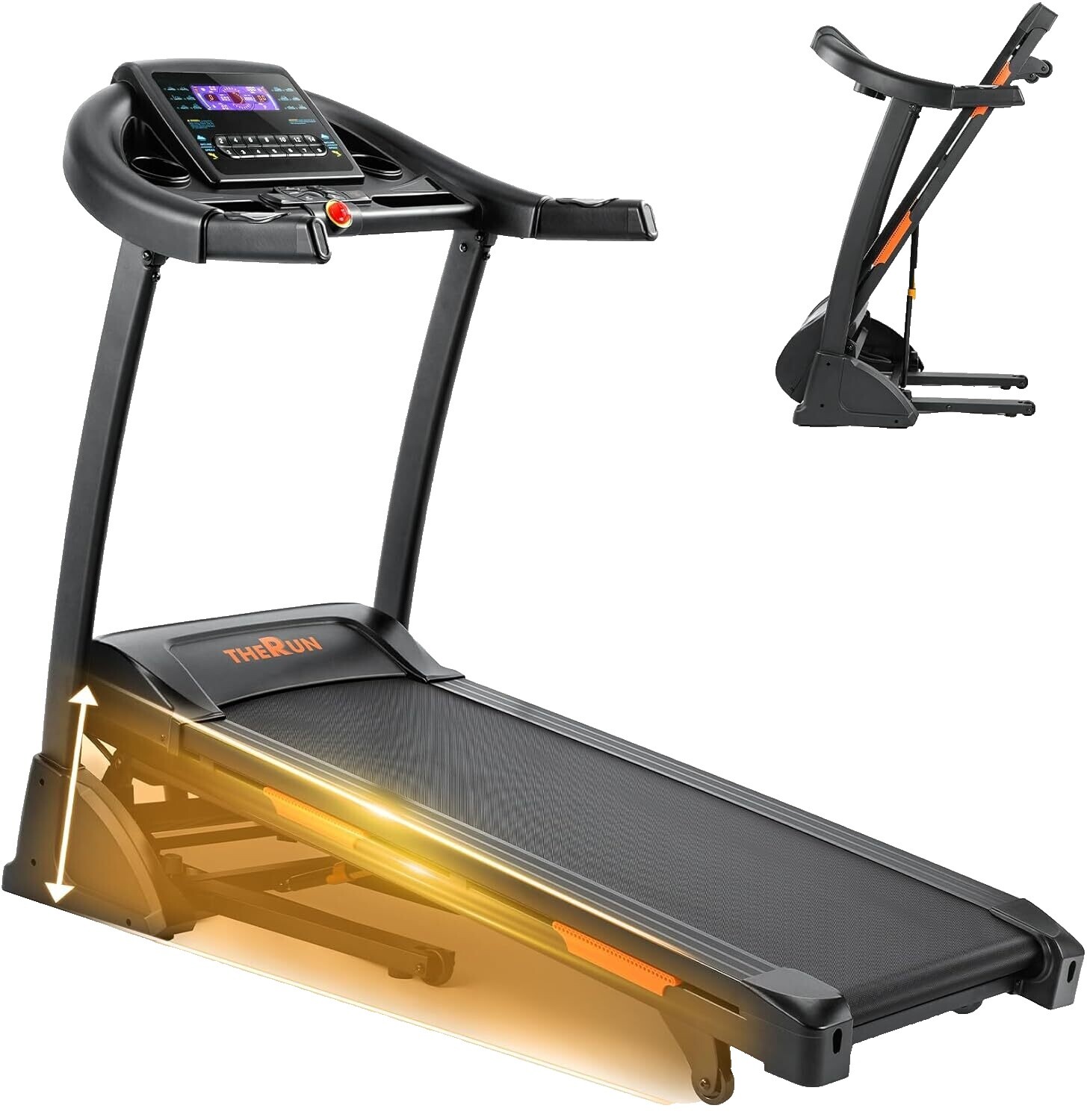 Motorized Treadmill Famistar W500c Electric Folding Treadmill Hp
