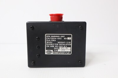 INSCO 2202A-1002 RPM Warning Unit