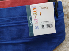 Joyspun Thong Panties Size XXXL 22 Underwear 3 Pk NWT