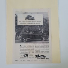 1941 Pontiac Torpedo Six Sedan Cupe Ad