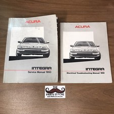 1993 Acura Integra Factory Service Repair & Electrical Troubleshooting Manual