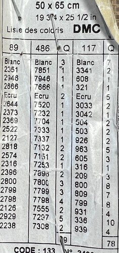 "THE BOW" (La Reverence) BALLET DANCER Needlepoint Canvas 14.75x19" Margot 3400 - Picture 2 of 2