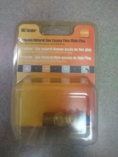 Mr. Heater F276328 Brass Excess Flow Male Plug 1/4 Dia. in. for Propane Gas