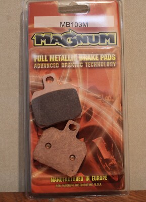 MAGNUM BRAKE PADS MB103M  EQUIVALENT TO EBC FA266 BRAKE PADS