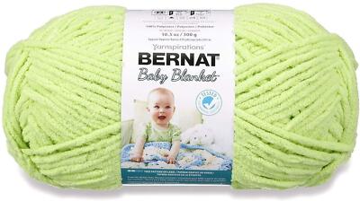 Bernat BABY BLANKET SUPER CHUNKY Strickgarn Wolle 300g - 04223 Lemon Lime