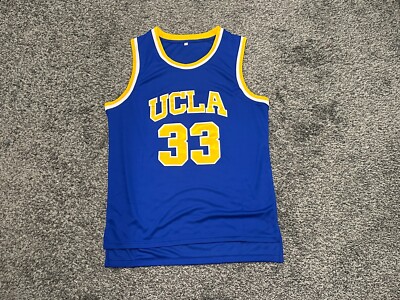NWOT Kareem Abdul-Jabbar UCLA Jersey Blue/Yellow Small!! Len