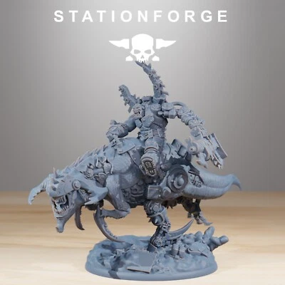 Orkaz Beast Rider Boss, Orc Boss, Stationforge