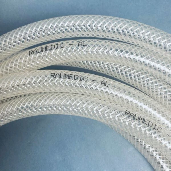 Raumedic AL High Pressure Reinforced Tubing 3/8 in. ID 5/8 in. OD Clear 20 Feet - Image 2 of 4