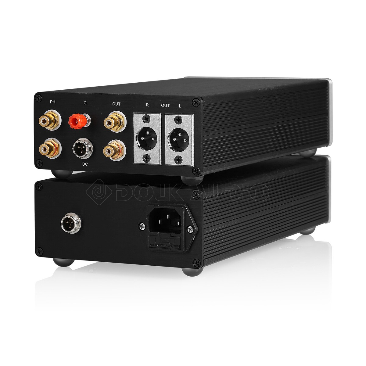 HiFi MM/MC Phono Preamp+Linear Power Supply XLR/RCA Out Phono Amp