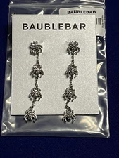 BAUBLEBAR Halloween Spiders Dangling Earrings New