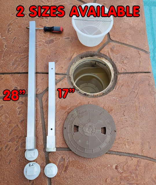 POOL TOOL CLEAN OUT PLUG WRENCH skimmer and bottom drain sewer plug